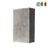 Buffet haut de séjour en bois avec 4 portes Novia Pc Basic Vente