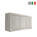 Moderne houten dressoir met 3 deuren 160cm Modis Pc Basic Verkoop