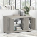 Moderne houten dressoir met 3 deuren 160cm Modis Pc Basic Korting