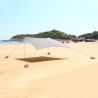 Draagbaar schaduwdoek Formentera met uv-bescherming 2,3 x 2,3 m  Aankoop