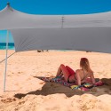 Draagbaar schaduwdoek Formentera met uv-bescherming 2,3 x 2,3 m  Korting