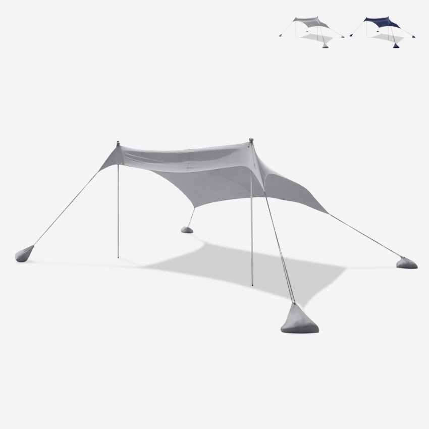 Draagbaar schaduwdoek Formentera met uv-bescherming 2,3 x 2,3 m Verkoop Draagbaar schaduwdoek Formentera met uv-bescherming 2,3 x 2,3 m Verkoop