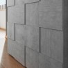 Modern cement keuken dressoir 2 deuren geblokt design Dama Lola Ct Korting
