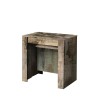 Console d'entrée extensible table à manger en bois 54-252cm Tudor Offre