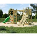 Aire de jeux pour enfants jardin toboggan escalade Exposure Maxi Funny Catalogue