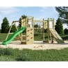 Aire de jeux pour enfants jardin toboggan escalade Exposure Maxi Funny Modèle