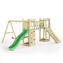 Aire de jeux pour enfants jardin toboggan escalade Exposure Maxi Funny Réductions