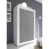 Kast keuken dressoir woonkamer 4 deuren wit glanzend beton Novia BC Basic Kortingen
