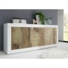 Witte en houten Tribus BW Basic dressoir met 2 deuren en 3 lades voor de woonkamer Keuze