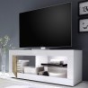 Wit glanzend TV-meubel woonkamer hout Diver BW Basic Keuze