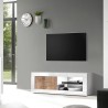 Wit glanzend TV-meubel woonkamer hout Diver BW Basic Voorraad