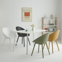 Moderne stoel Arielle voor buiten, bar, tuin, keuken of eetkamer Model