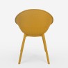 Chaise de jardin moderne extérieur cuisine salle à manger Arielle 