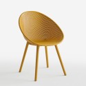 Chaise de jardin moderne extérieur cuisine salle à manger Arielle 