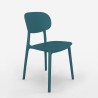 Chaise de cuisine et d'extérieur design moderne en polypropylène Nantes 