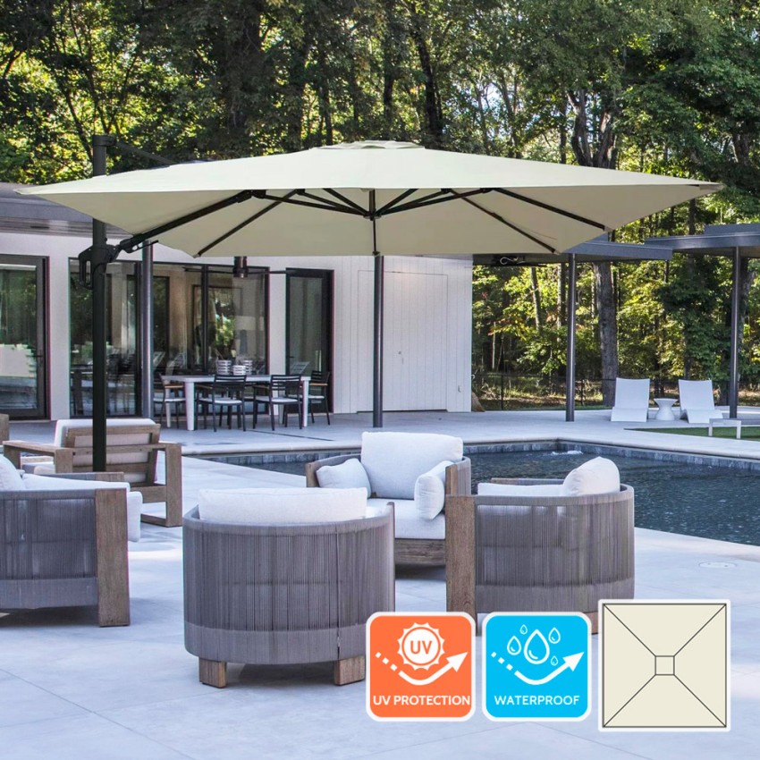 Zweefparasol 3x3 m Padang Aanbieding