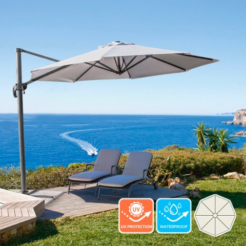 Parasol de jardin de 3...