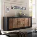 Industriële dressoir woonkamer met 3 lades en 2 deuren Tribus NP Basic Aanbieding