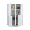 Buffet haut moderne 4 portes blanc laqué brillant h145cm Joyce Ice Choix