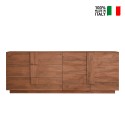 Buffet en bois 241 cm 2 portes 3 tiroirs Jupiter MR L1 Vente
