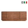 Buffet en bois 241 cm 2 portes 3 tiroirs Jupiter MR L1 Vente