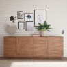 Design houten dressoir 241cm 4 deuren Jupiter MR L2 Kortingen