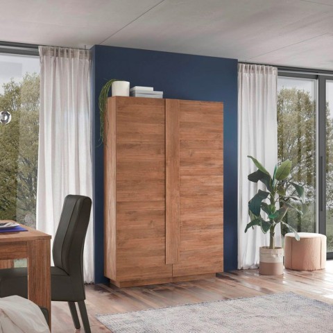 Armoire séjour buffet cuisine 2 portes bois h193cm Jupiter MR High Promotion