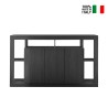 Buffet moderne en bois noir 3 portes 172cm Vivian NR Vente