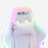 Ergonomische gaming stoel Pixy Junior met LED RGB verlichting en 2 kussens Aankoop
