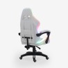 Ergonomische gaming stoel Pixy Junior met LED RGB verlichting en 2 kussens Keuze