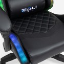 Chaise gaming et de bureau ergonomique inclinable LED RGB The Horde XL 