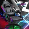 Ergonomische lederen gaming bureaustoel The Horde XL met LED RGB Aanbod