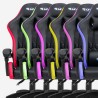 Ergonomische lederen gaming bureaustoel The Horde XL met LED RGB Prijs
