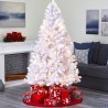 Realistische witte kunstkerstboom 240cm Zermatt Korting