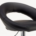 Tabouret de bar cuisine industriel pivotant réglable en hauteur repose-pieds Chicago 