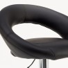 Tabouret de bar cuisine industriel pivotant réglable en hauteur repose-pieds Chicago 