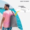 Draagbaar schaduwdoek Formentera met uv-bescherming 2,3 x 2,3 m  Karakteristieken