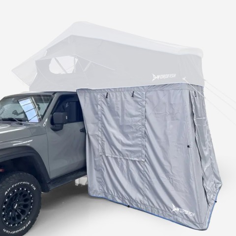 Dakkamper tentcabine kleedruimte luifel kamperen Quietent M. Aanbieding