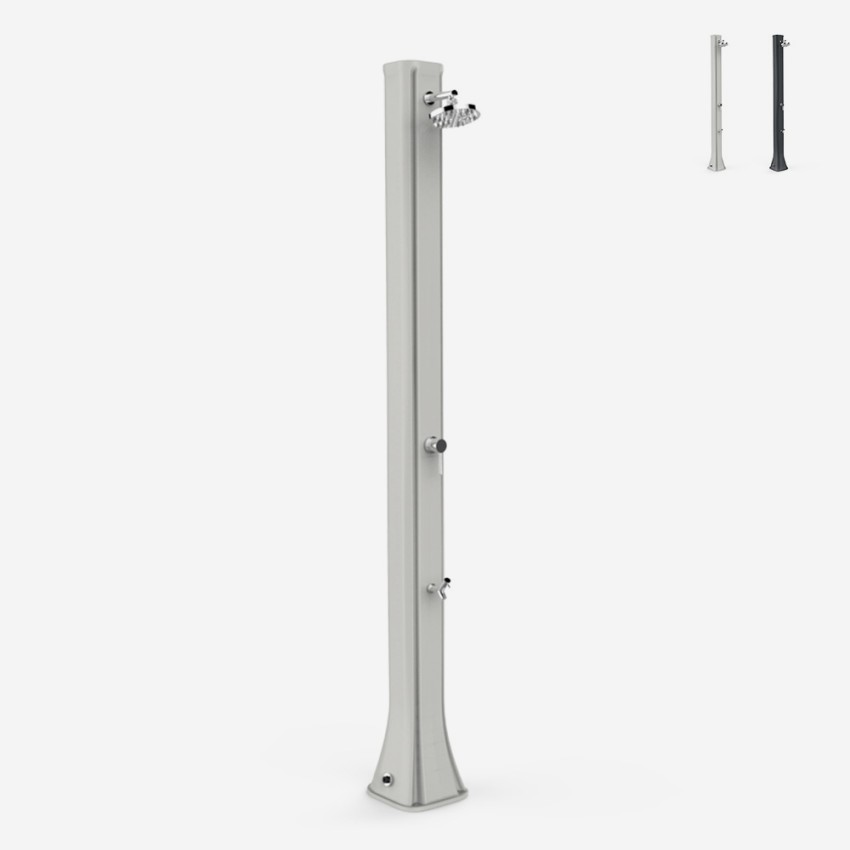 Zonne-douche tuin zwembad 36 liter met voetenwassertje Big Happy Five F620 Aanbieding Zonne-douche tuin zwembad 36 liter met voetenwassertje Big Happy Five F620 Aanbieding