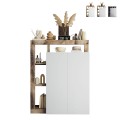 Buffet moderne pour salon 2 portes 5 compartiments Delma Promotion