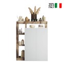 Buffet moderne pour salon 2 portes 5 compartiments Delma Choix