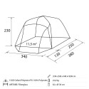 Tente universelle gonflable 340x380 pour van minibus Trouper XL Brunner Choix