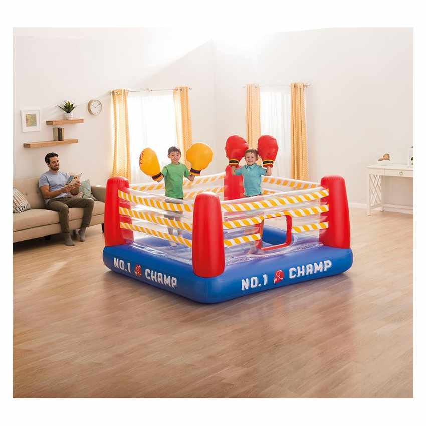 Ring gonflable pour Enfants avec Gants à Air Jump-O-Lene Intex 48250 Promotion