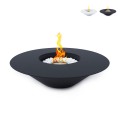Santorini ronde design bio-ethanol buitenhaard 60cm Aanbieding