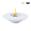 Santorini ronde design bio-ethanol buitenhaard 60cm Verkoop
