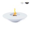 Santorini ronde design bio-ethanol buitenhaard 60cm Verkoop