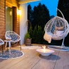 Santorini ronde design bio-ethanol buitenhaard 60cm Korting