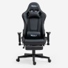 The Horde Comfort gaming stoel met ergonomisch design, voetsteun en RGB LED Korting