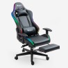 The Horde Comfort gaming stoel met ergonomisch design, voetsteun en RGB LED Catalogus