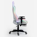 Ergonomische gaming- of kantoorstoel Pixy Comfort met voetenbankje en LED Prijs